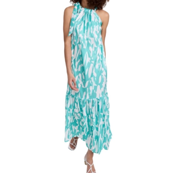 DIARRABLU Gnoor Dress -Playa Aqua- Size S - Picture 4 of 11